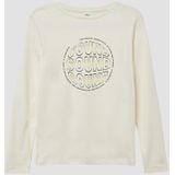 T-shirt - Katoen - Lange Mouwen - Regular Fit - Speelse Print