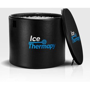 Premium Ijsbad XXL – Ice Bath – Met isolerende hoes - Beschermhoes - Opbergtas - Pomp - Zitbad – Ice Thermapy - Dompelbad – Zwart