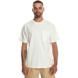 Quiksilver - Blanknat Dye - T-shirt - Wit - Korte Mouwen - Oversized