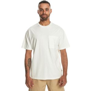 Quiksilver - Blanknat Dye - T-shirt - Wit - Korte Mouwen - Oversized