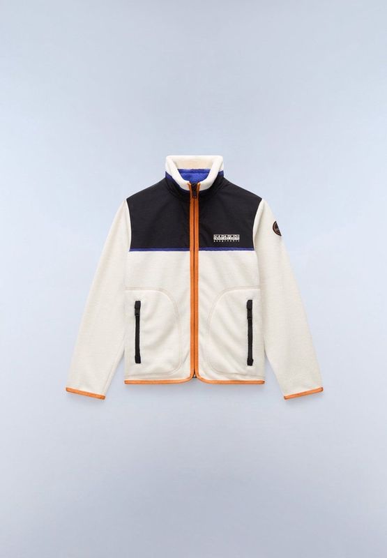 Fleece Napapijri Kids T-Arbari Beige Dimity-Maat 122 - 128