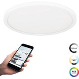 EGLO connect.z Rovito-Z Smart Plafondlamp - Ø 29,5 cm - Wit - Instelbaar RGB & wit licht - Dimbaar - Zigbee