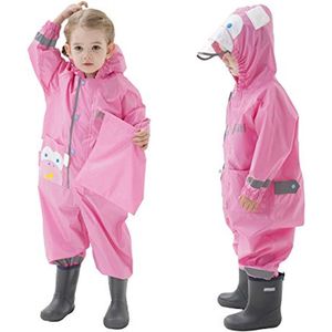 Lichtgewicht Unisex Regenpak voor Kinderen van 1-8 Jaar - Ademend en Waterdicht