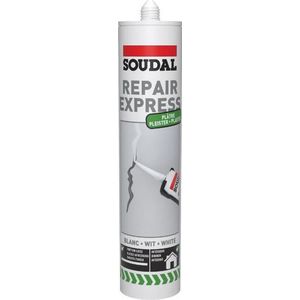 Soudal - Repair Express - Plamuur - Wit - 250ml