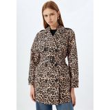 Koton Tussenmantel  lichtbruin / zwart