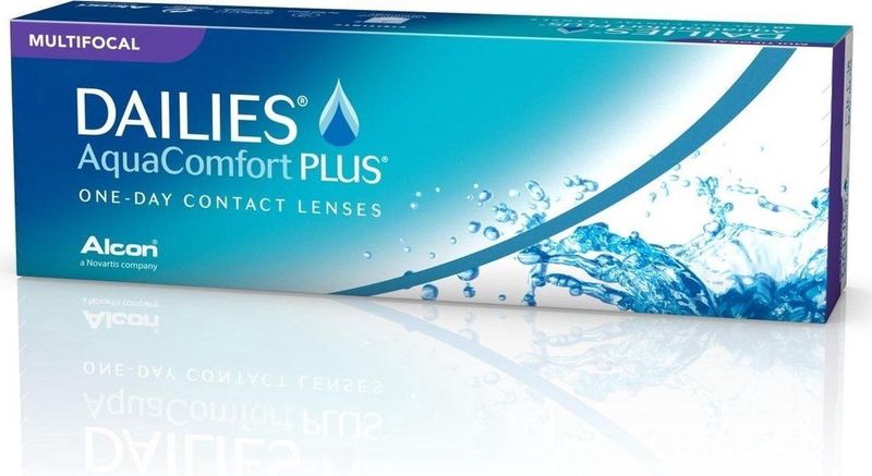 Alcon - DAILIES AquaComfort Plus - Daglenzen - Multifocaal - Comfortabel