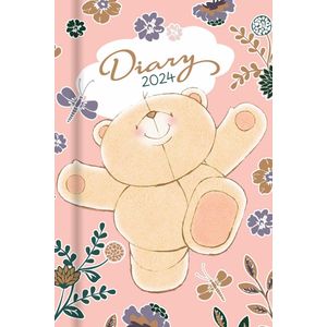 Hallmark - Agenda - 2024 - Forever Friends - Weekoverzicht - Hardcover - A7 ( 7,5 x 11,5cm)