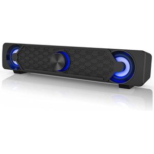 Equivera - Minisoundbar - Mini Soundbar - Zwart - Bluetooth Speaker