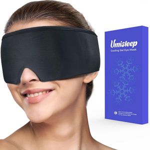 Zacht Koelend Oogmasker voor Vermoeide Ogen en Hoofdpijn - Herbruikbaar Gel Ijspak voor Koude Therapie en Ontspanning