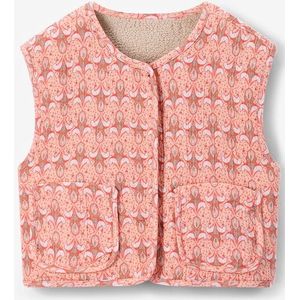 Sissy-Boy - Reversible Teddy Gilet - Lichtoranje - Bohemian Print