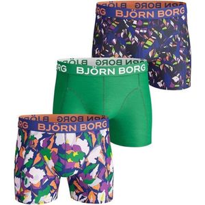 Bjorn Borg Sportonderbroek casual - 3p SHORTS BB FLOWERSOME & BB TROPIC LEAVES - roze - mannen - S