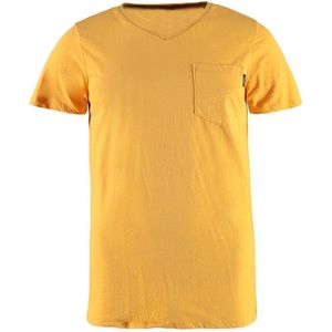 Brunotti Casual T-shirt Adrano N - Heren - Neon Orange/Oranje - Maat M