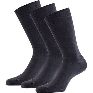 Apollo - Modal sokken dames - Grijs - Maat 35/38 - Sokken dames - Dames sokken - Topkwaliteit
