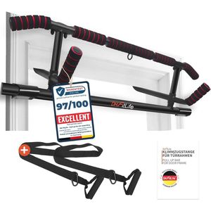 Optrekstang Deurkozijn zonder Schroeven - Ideaal voor Thuisfitness en Calisthenics Training