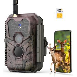 Wildcamera - Bewegingssensor camera - Nachtzicht - Dieren spotten - Boscamera - Buiten camera - Wildlife observeren - Beveiligingscamera natuur - Jachtcamera - Onopvallende camera - Buitenobservatie - Natuurfotografie - Dierensporen vastleggen - Time