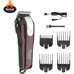 Livano Tondeuse - Bodygroomer Mannen - Scheerapparaat - Baardtrimmer - Rood