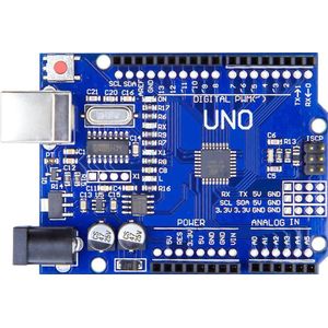 OTRONIC® UNO R3 Arduino compatible incl. USB kabel en header pins.