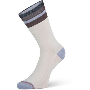 XPOOOS dames bamboe sokken essential graphics wit II