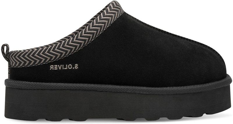 s.Oliver - Dames Slipper - Zwart - 5-27104-43