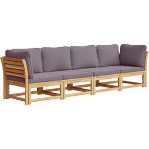 vidaXL-4-delige-Loungeset-met-kussens-massief-acaciahout