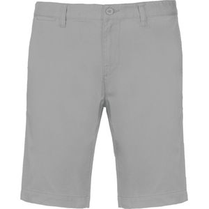 Kariban Heren chino bermudashorts K750 - Fine Grey - 42 NL (36 FR)