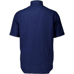 Giordano - Overhemd Donkerblauw Giordano Korte Mouw Overhemd Donkerblauw 516009