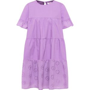 myMo - Nolie - A-lijn Jurk - Geperforeerde Kant