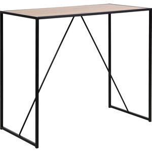 Sohome Bartafel Joannie - 120 x 60cm - eiken / zwart