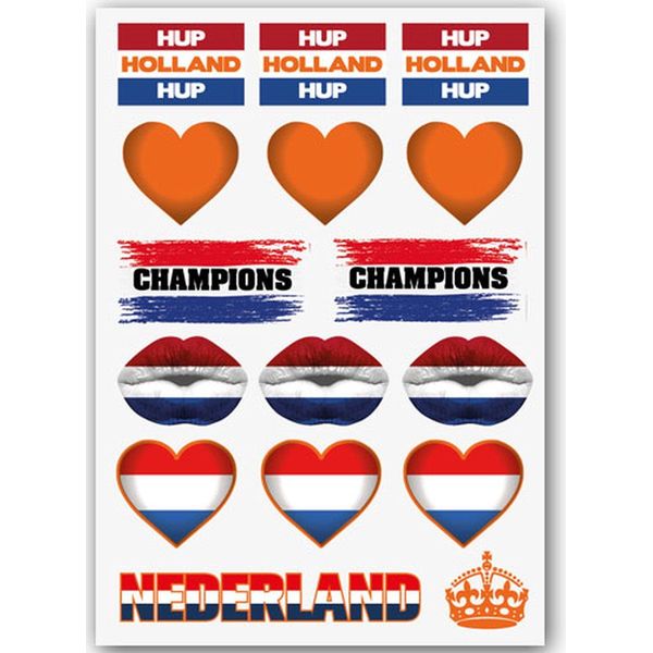 Oranje succes - holland tattoo sleeve - Cadeaus & gadgets kopen | o.a.  ballonnen & feestkleding | beslist.nl