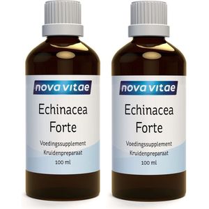 Nova Vitae - Echinacea Forte Tinctuur - Rode Zonnehoed - 200 ml