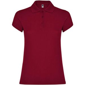 Roly - Star Dames Polo - Garnet Red 57 maat M