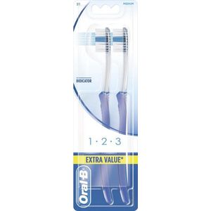Oral-B 1 2 3 Indicator - 2 stuks - Tandenborstel