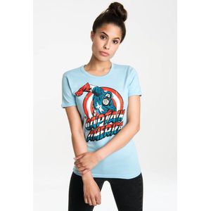 Logoshirt T-Shirt Captain America