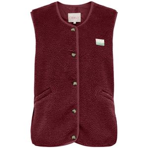 Only Gilet Onlbaby Life Teddy Vest Pnt Cs 15335416 Cabernet/vintage Batch Dames Maat - L
