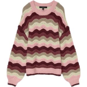 VERO MODA - VMDOJA LS O-NECK PULLOVER BOO - Dames - Gebreide truien