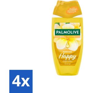 4 x Palmolive Douchegel Aroma Essence Forever Happy 250 ml - Douchegel - Frangipani - Neroli - Palmolive - Aroma Essence