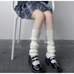 Warme beenwarmers - 50 cm - gebreide sokken -sokken - sokken - lange sokken - beenwarmers - warme gestapelde sokken voor de herfst en winter - sokken - onmisbare items voor een leuke outfit - herfst- en winterbenodigdheden