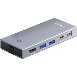 Switss - M.2 SSD NVME/SATA Dockingstation - 5 in 1 - HDMI - PD 100W