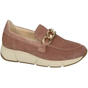 Gabor Instappers roze Suede - Dames - Maat 38.5