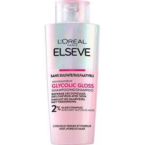 L'Oréal Paris Elseve Glycolic Gloss Shampooing - pour cheveux ternes et poreux - 200 ml