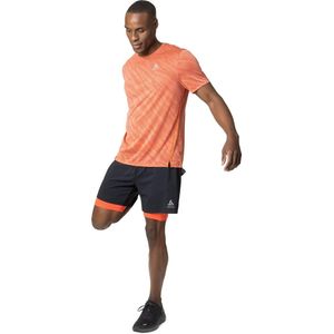 Odlo T-shirt Crew Neck S/s Zeroweight Heren Maat XL