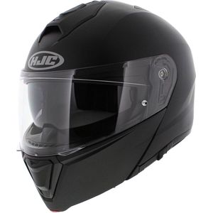 HJC I90 MAT Zwart Systeemhelm - Motorhelm  - Maat XXL