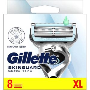 Gevoelige scheermesjes voor heren - 8 stuks met precisietrimmer voor een comfortabele scheerervaring