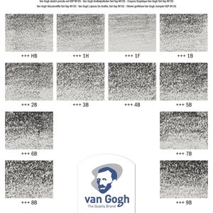 van Gogh Sketch potloden set GSP M12G