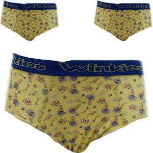 Embrator jongens Onderbroeken 3-stuks overall print maat 92/98