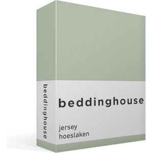 Beddinghouse Jersey - Hoeslaken - Lits-jumeaux - 160x200/220 cm - Green