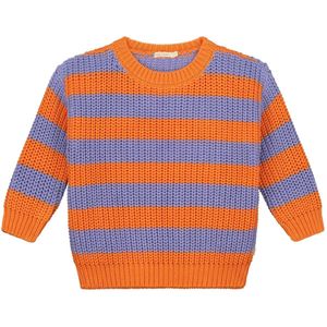 YUKI GEBREIDE TRUI - HAPPY STRIPES-11-12 jaar