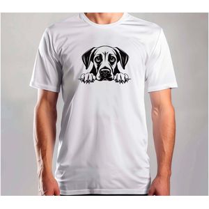 Rhodesian Ridgeback Paw Spy - T Shirt - DogLife - PuppyLove - DogLovers - CuteDog - HondenLeven - PuppyLiefde - HondenLiefhebbers - SchattigeHond