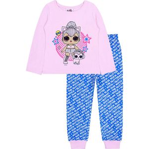 Roze-blauwe meisjespyjama LOL Surprise