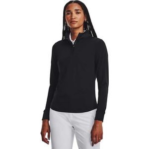 Under Armour Golf Playoff Sweatshirt Met Halve Rits Zwart M
